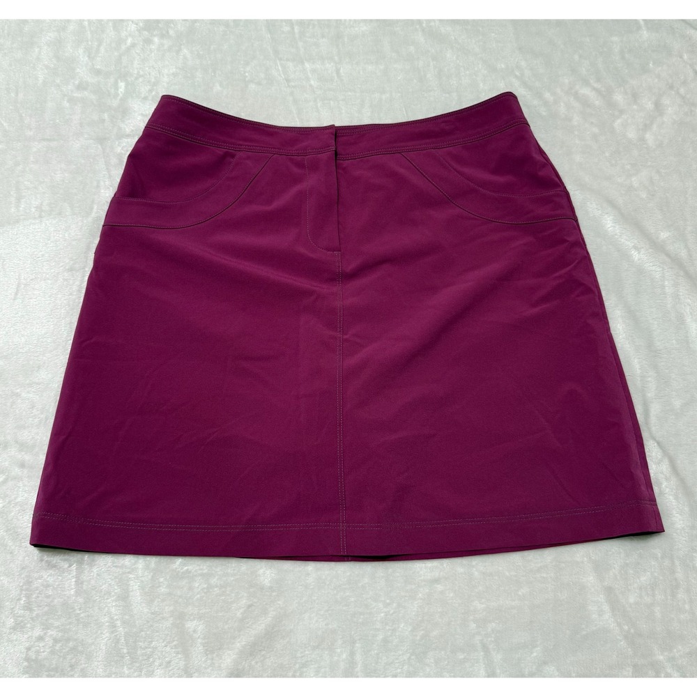 Annika Cutter Buck Golf Skort Womens‎ Size 6 Purple Athletic Skirt Shorts